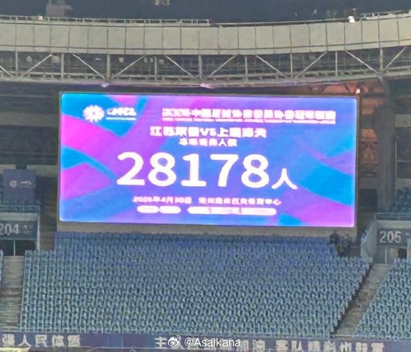 中冠觀眾紀錄刷新：28178人現場觀戰江蘇常晉vs上海澤天