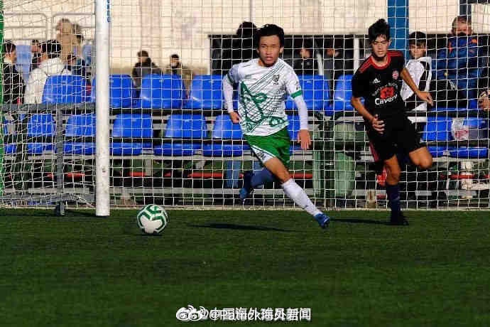 19歲中場李楊懌結(jié)束留洋歸國，加盟武漢三鎮(zhèn)U20
