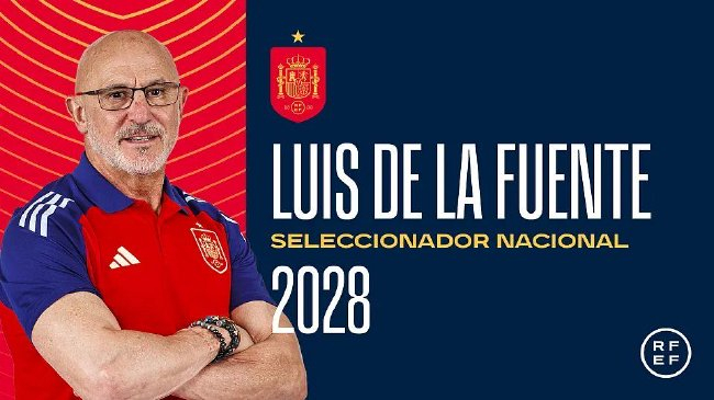西班牙足協(xié)官宣德拉富恩特續(xù)約至2028 年薪漲至200萬歐