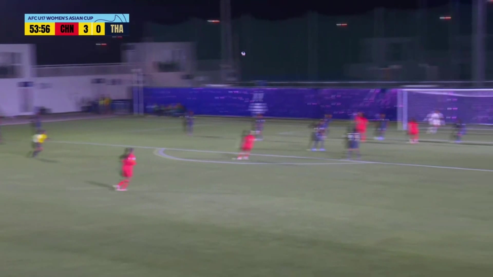 U17中國女足4-0領先泰國！李啟嫻梅開二度，