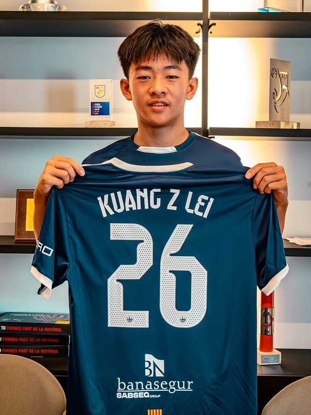 14歲李昊炎簽約巴薩拉瑪西亞U15 中國留洋小將群體動(dòng)態(tài)更新