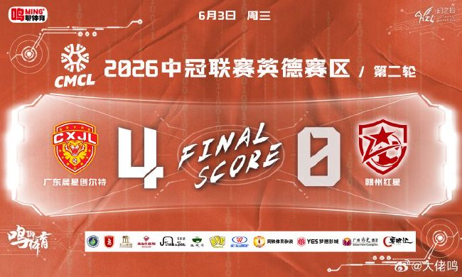 4-0零封贛州紅星 廣東晨星創(chuàng)爾特中冠兩連勝領(lǐng)跑 羅凱梅開二度