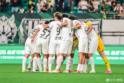 馮軼梵角球頭槌劉宇杰單刀，貴州貴陽競技主場2-0完勝廣州蒲公英